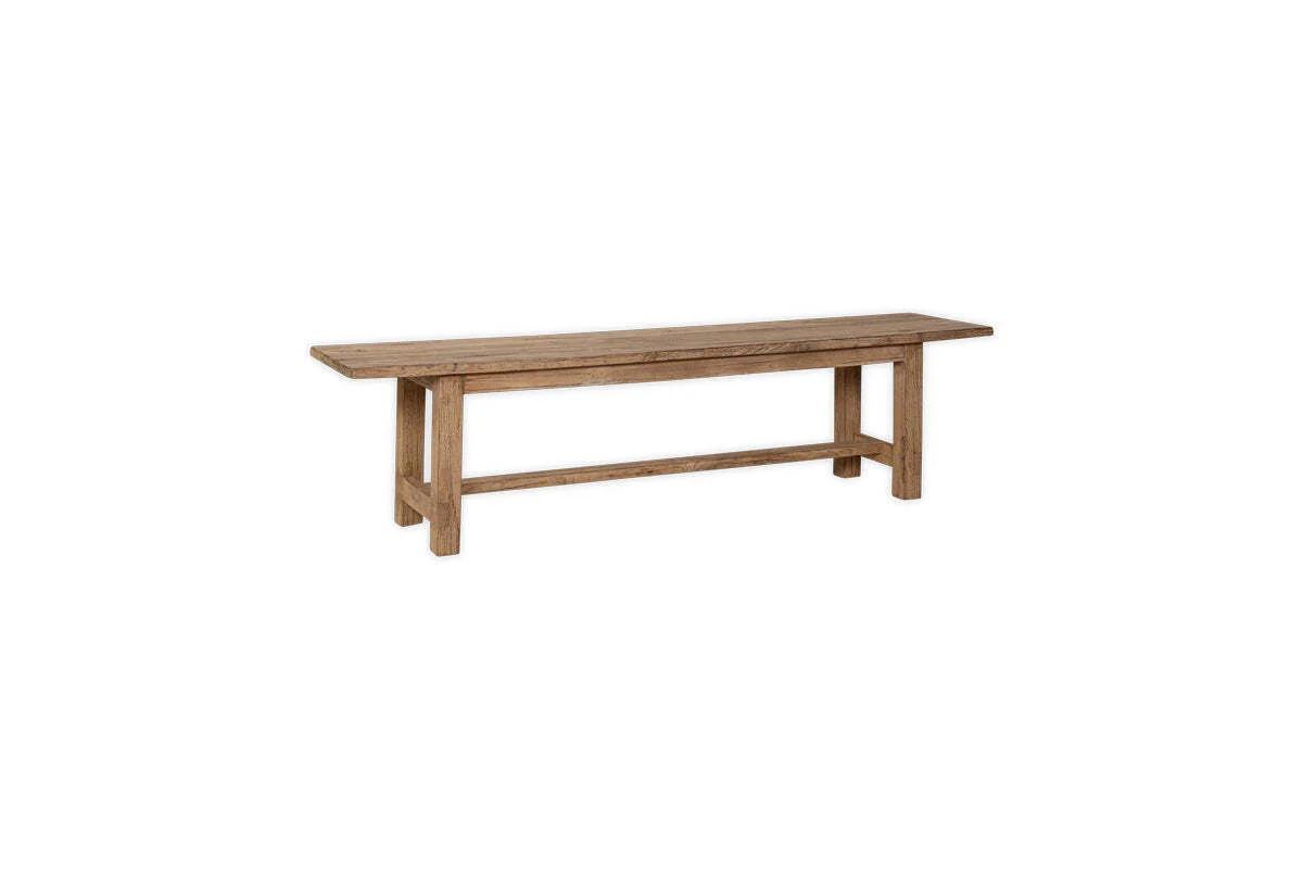 Fioni Reclaimed Wood Bench - Natural - Image 13