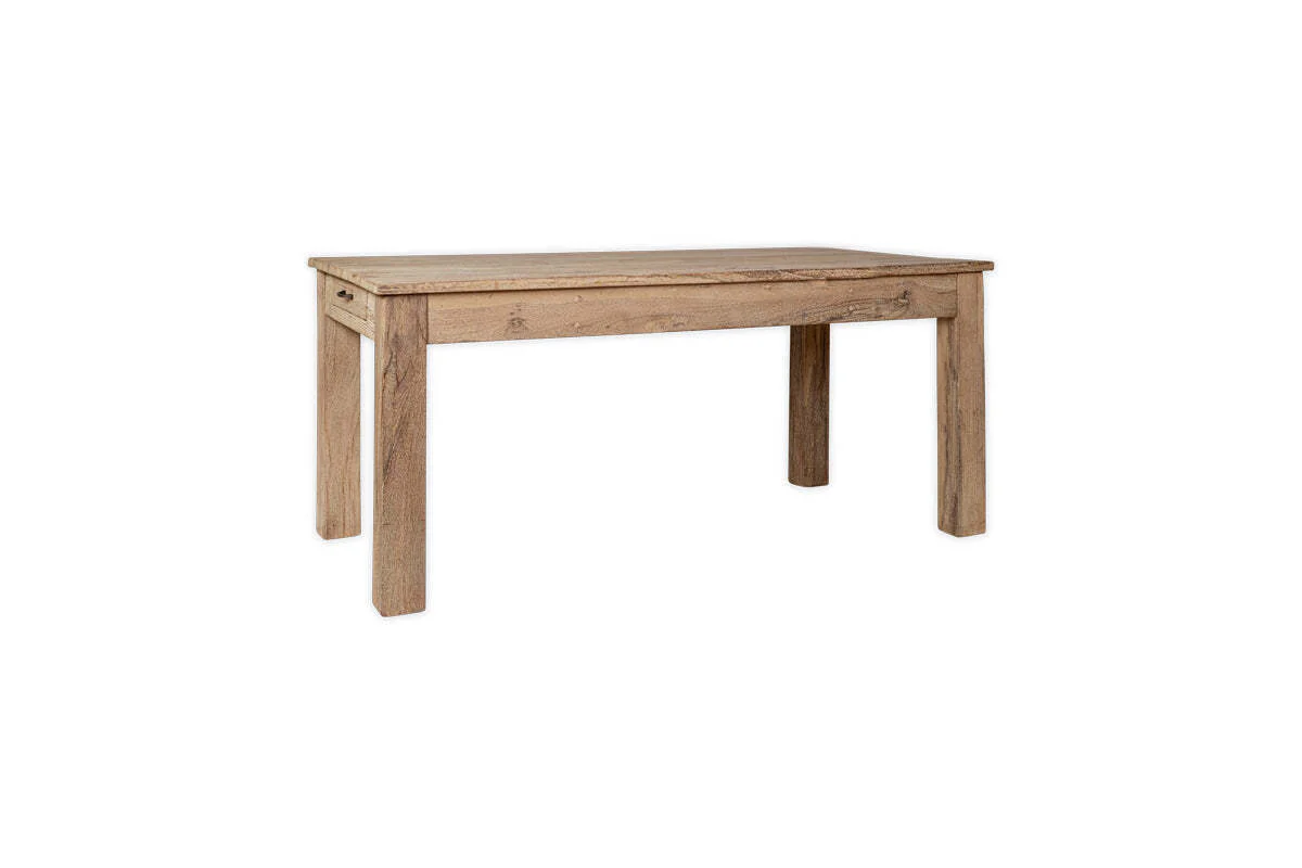 Fioni Reclaimed Wood Dining Table - Natural - Image 14
