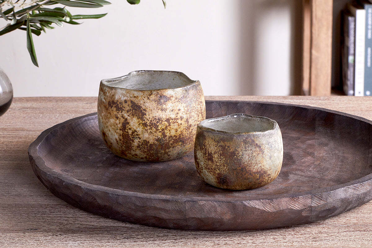 Gola Recycled Glass Tealight Holder - Antique Smoke - Image 2