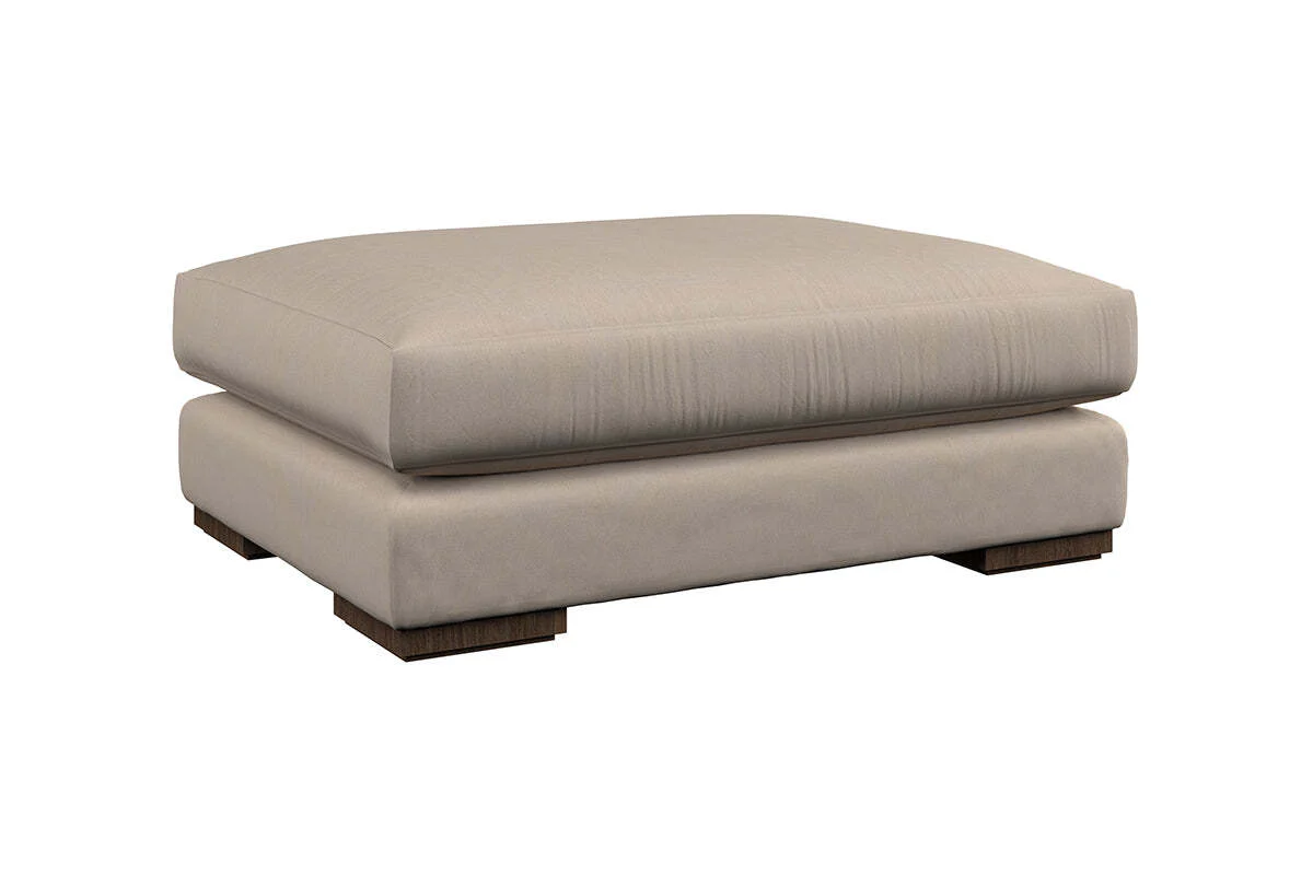 Guddu Grand Footstool - Recycled Cotton Fatigue - Image 5