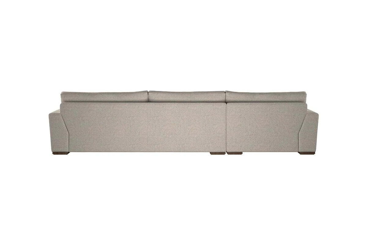 Guddu Grand Left Hand Chaise Sofa - Brera Linen Charcoal - Image 5