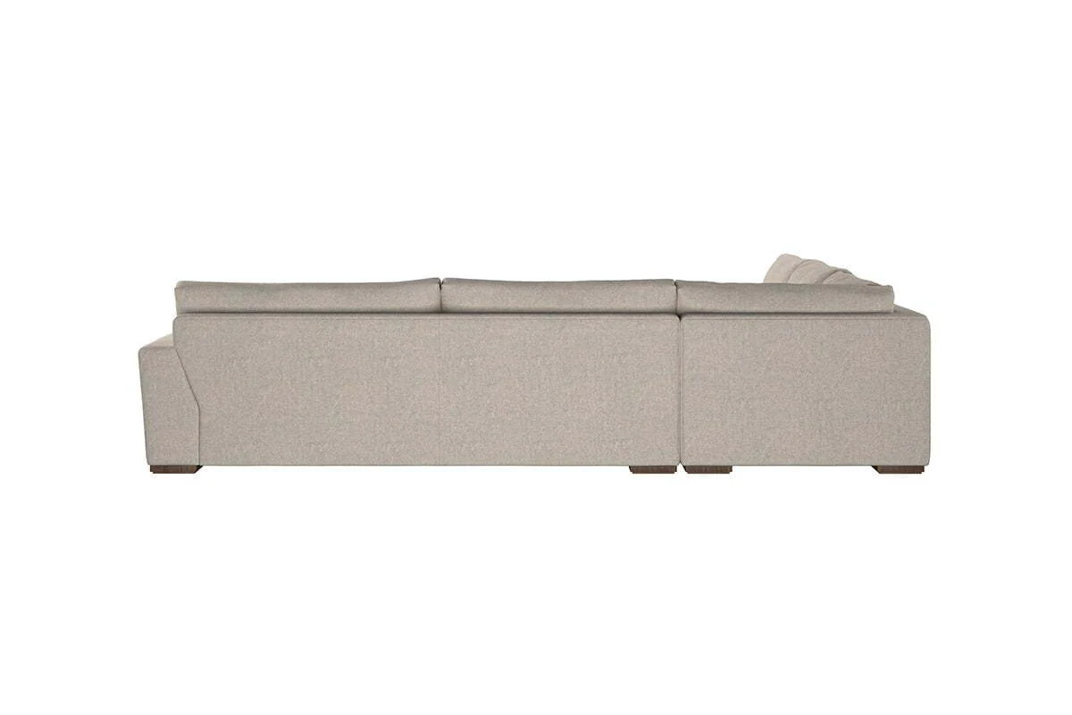 Guddu Grand Left Hand Corner Sofa - Brera Linen Pebble - Image 5