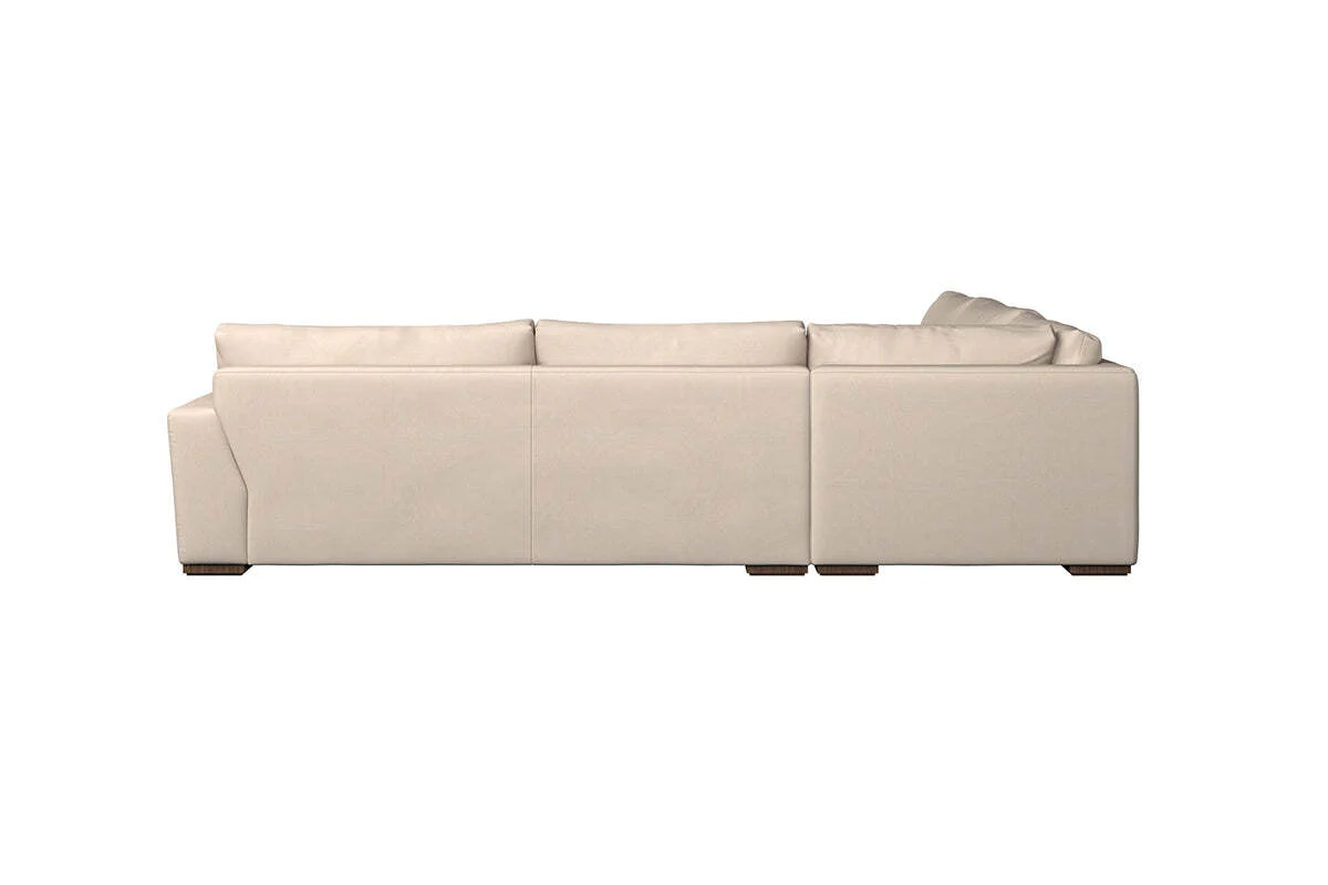 Guddu Grand Right Hand Corner Sofa - Recycled Cotton Horizon - Image 4