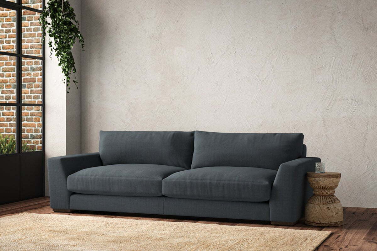 Guddu Grand Sofa - Brera Linen Dusk - Image 2