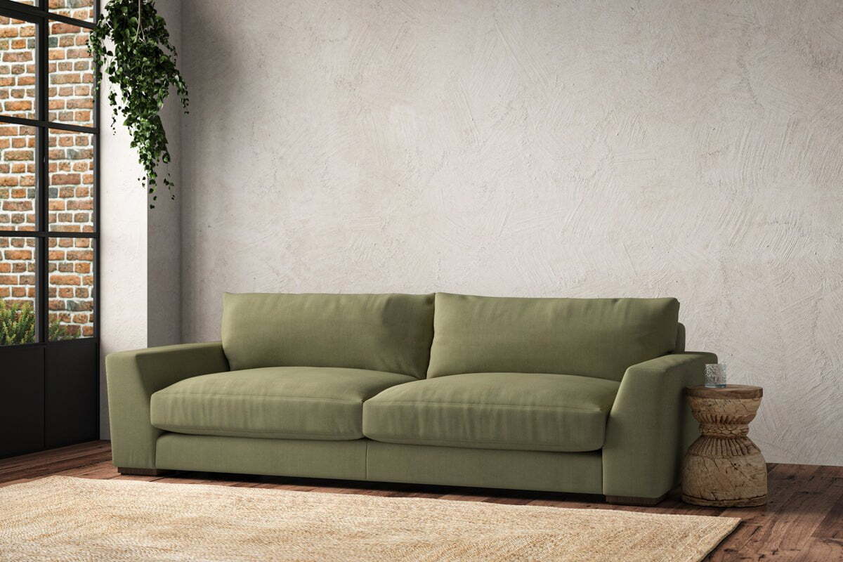 Guddu Grand Sofa - Brera Linen Sage - Image 2
