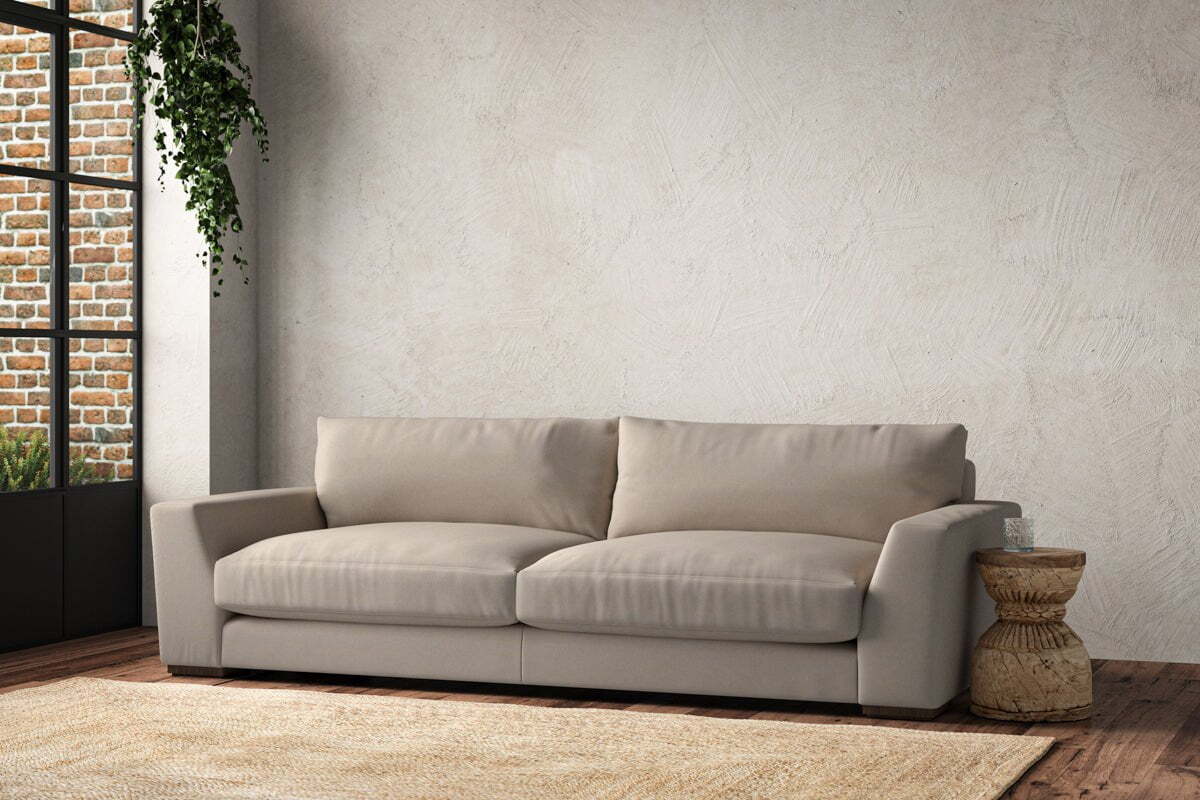 Guddu Grand Sofa - Recycled Cotton Natural - Image 2
