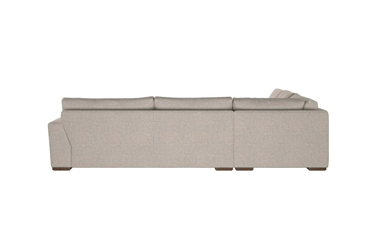 Guddu Large Left Hand Corner Sofa - Brera Linen Chestnut - Image 5