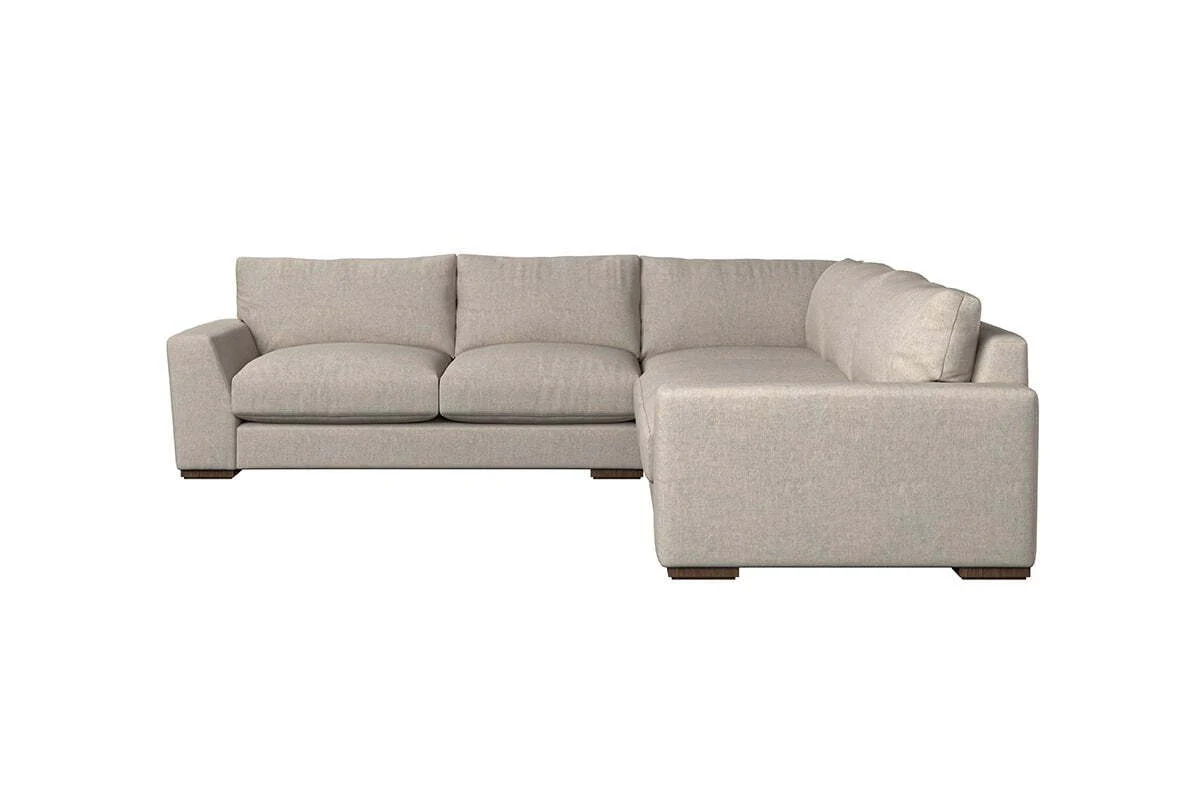 Guddu Large Left Hand Corner Sofa - Brera Linen Pebble - Image 4