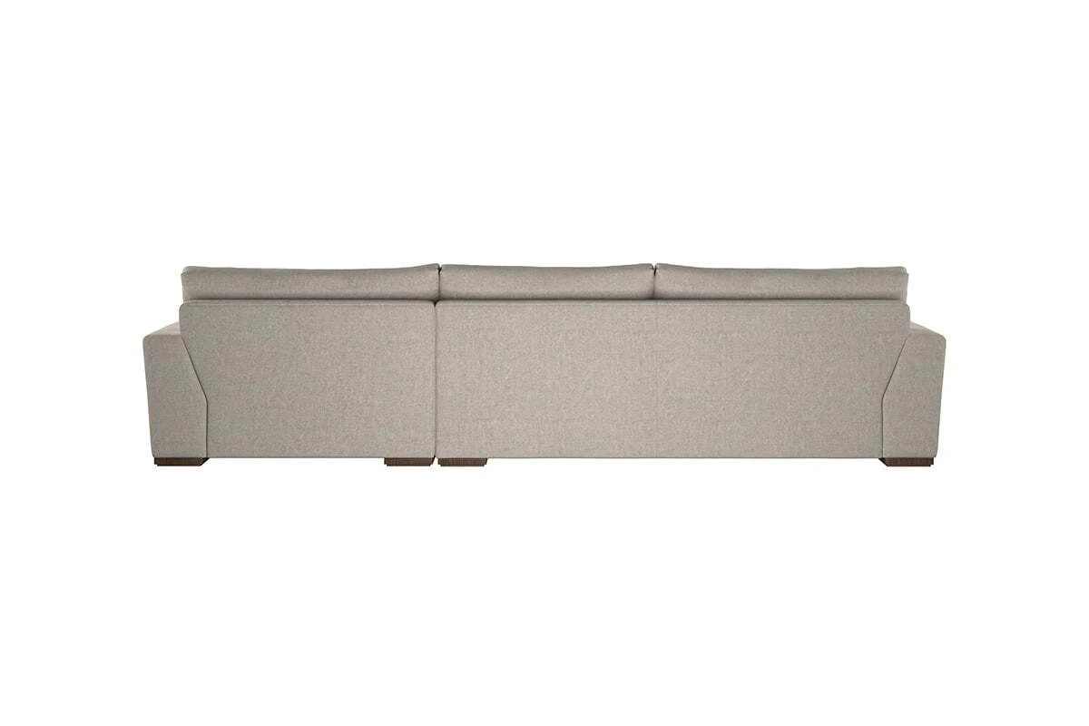 Guddu Large Right Hand Chaise Sofa - Brera Linen Indigo - Image 5