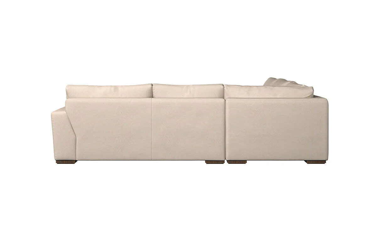 Guddu Large Right Hand Corner Sofa - Recycled Cotton Mocha - Image 4