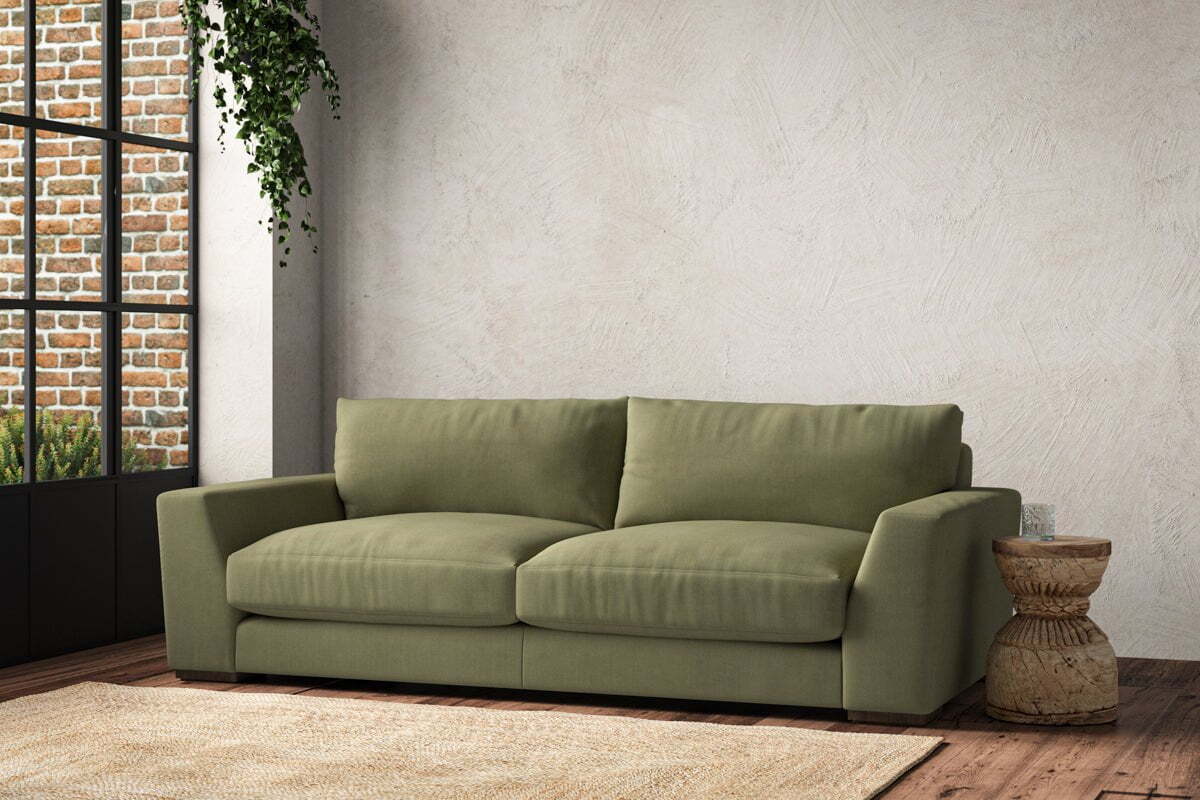 Guddu Large Sofa - Brera Linen Sage - Image 2