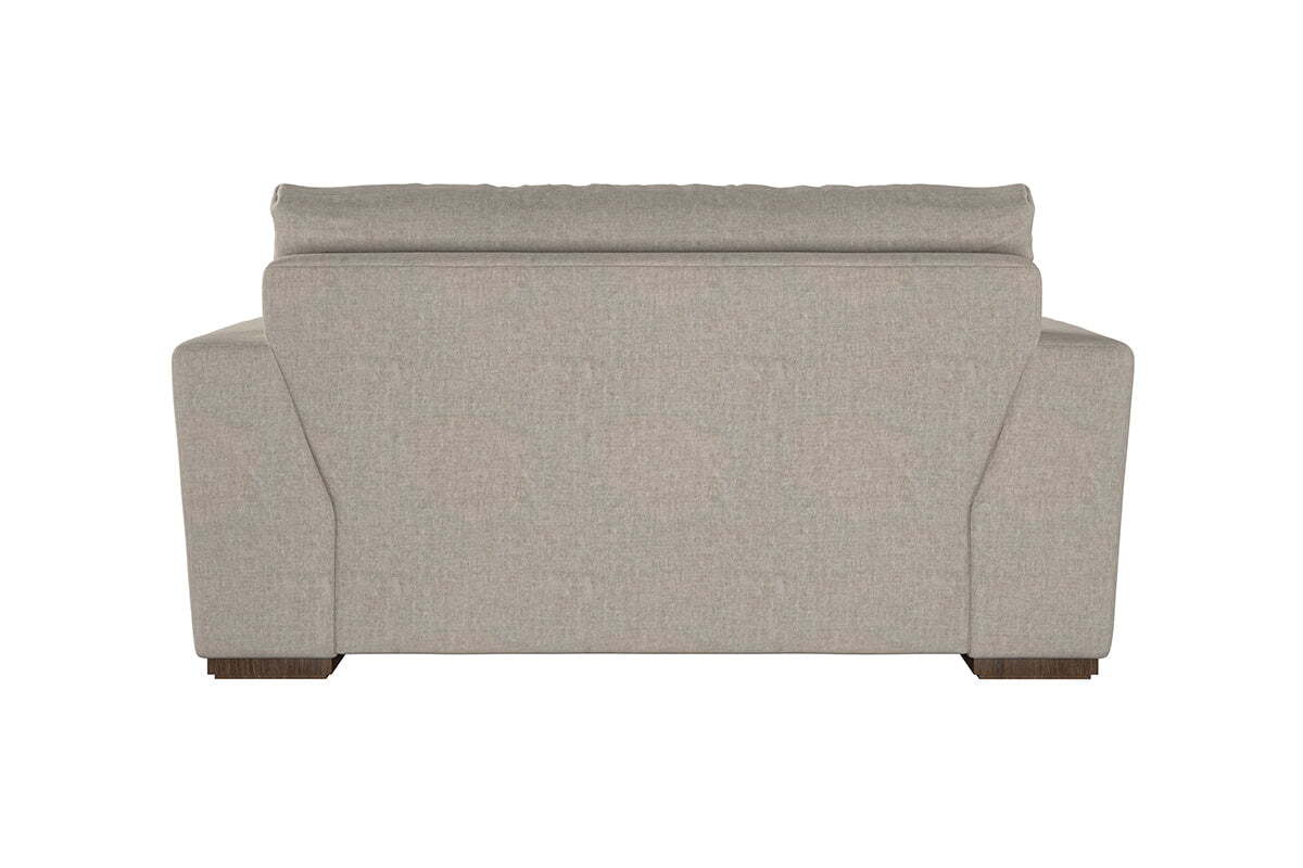 Guddu Love Seat - Brera Linen Charcoal - Image 4