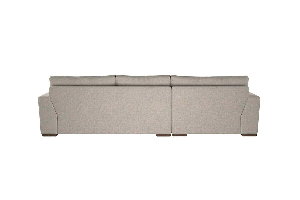Guddu Medium Left Hand Chaise Sofa - Brera Linen Charcoal - Image 5