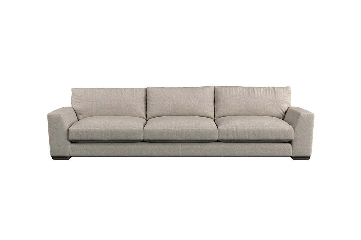 Guddu Super Grand Sofa - Brera Linen Granite - Image 3