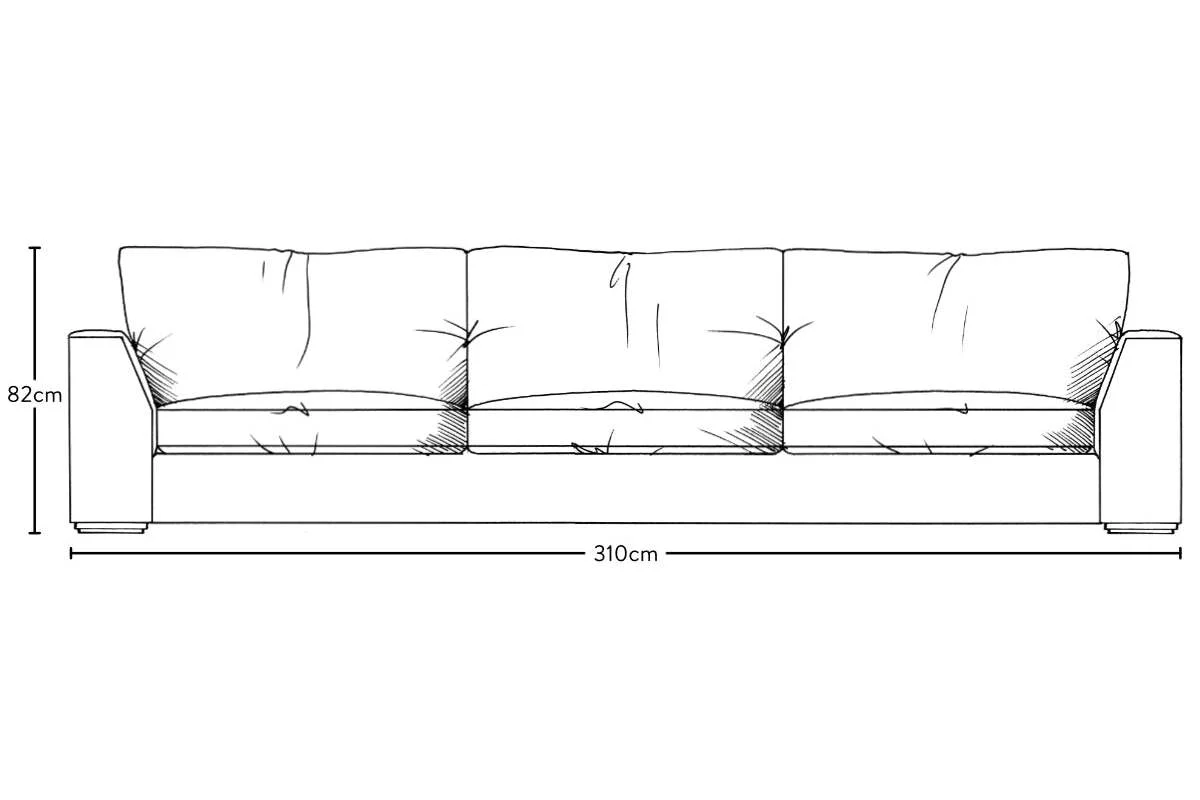 Guddu Super Grand Sofa - Brera Linen Natural - Image 6