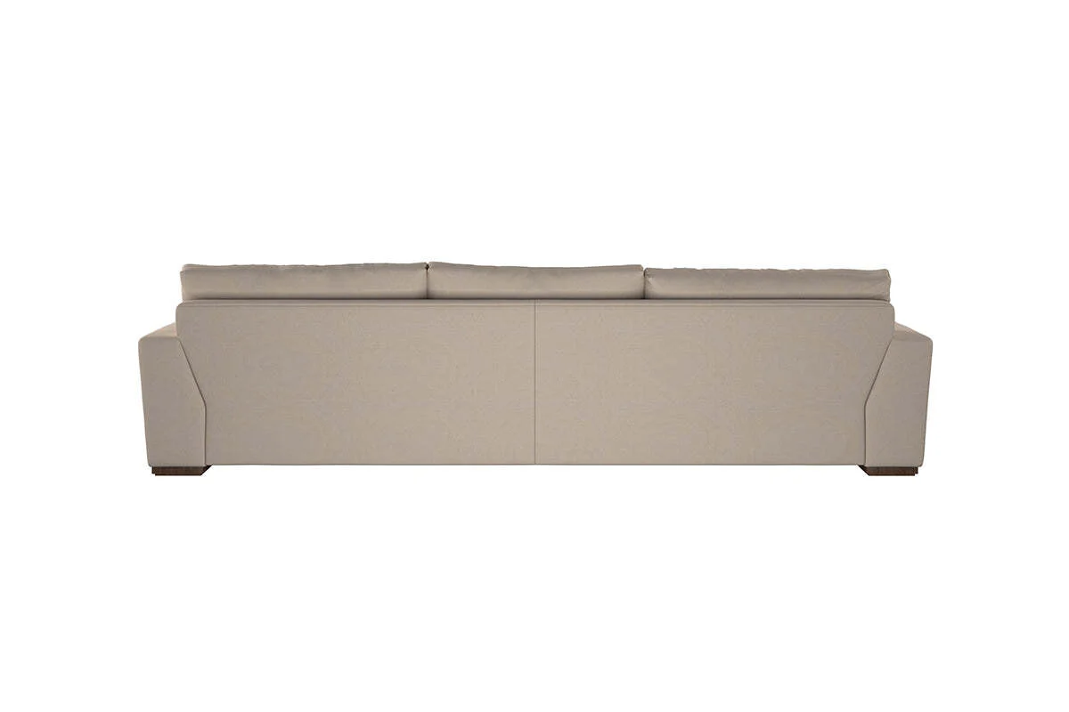 Guddu Super Grand Sofa - Recycled Cotton Ochre - Image 5