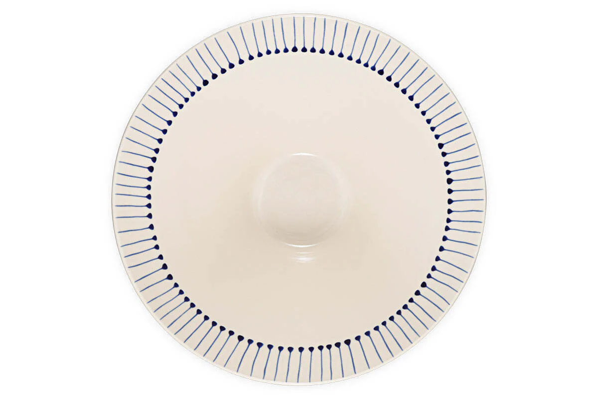 Iba Serving Bowl - Indigo - Image 9