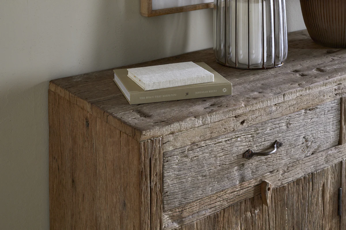 Ibo Reclaimed Wood Sideboard - Natural - Image 3