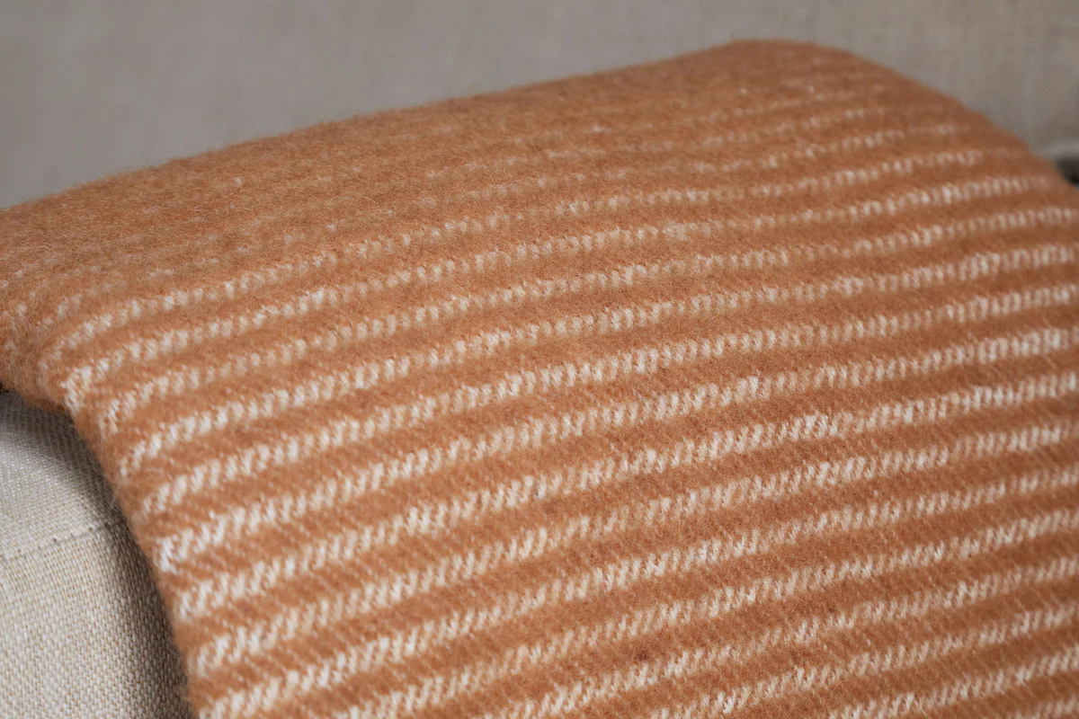 Ilaa Wool Throw - Sand - Image 3