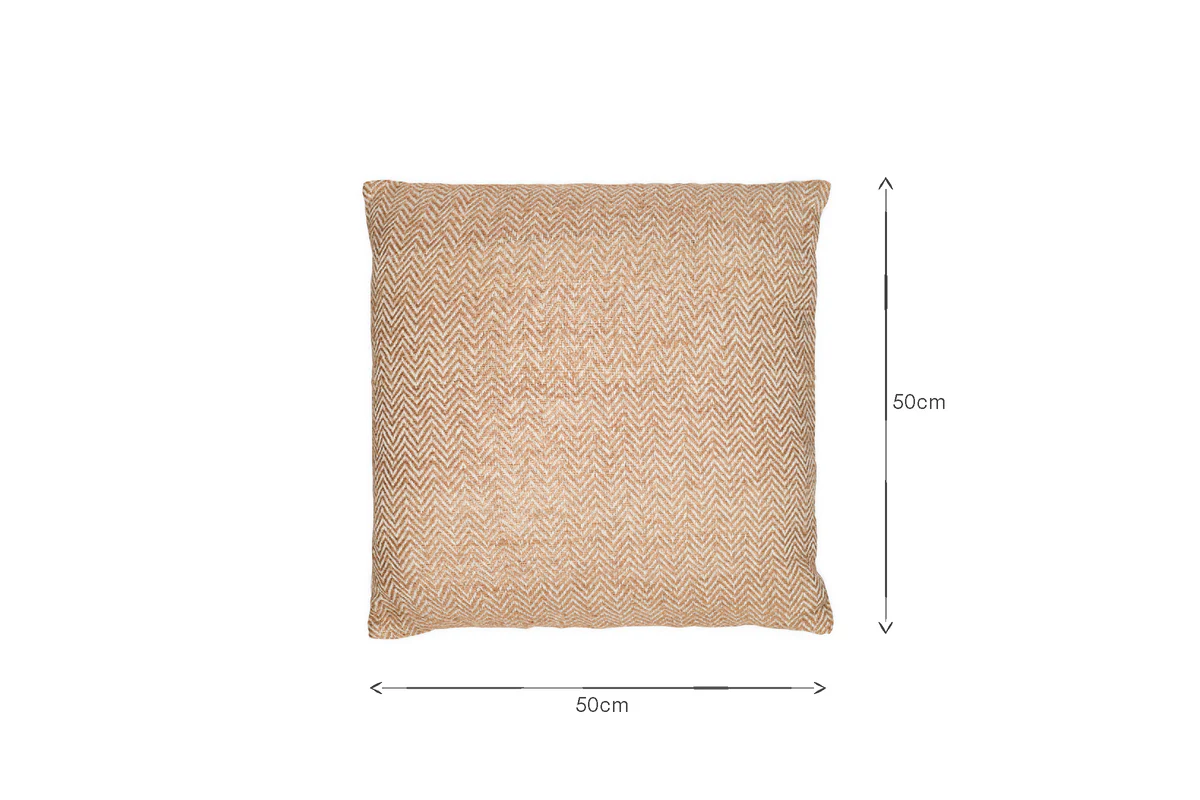 Indie Recycled Cushion Cover - Rust - Image 5
