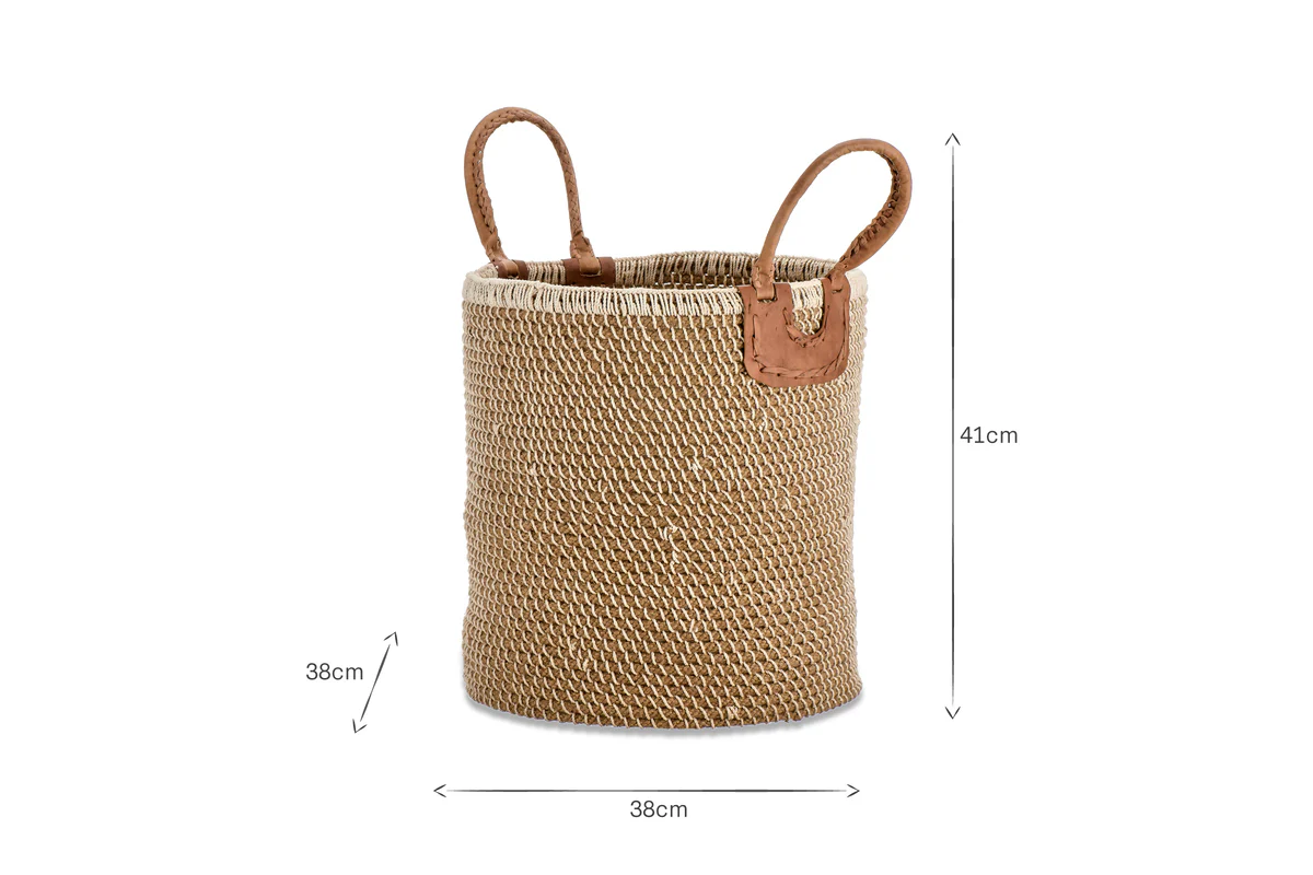 Indra Coil Basket - Natural - Image 4