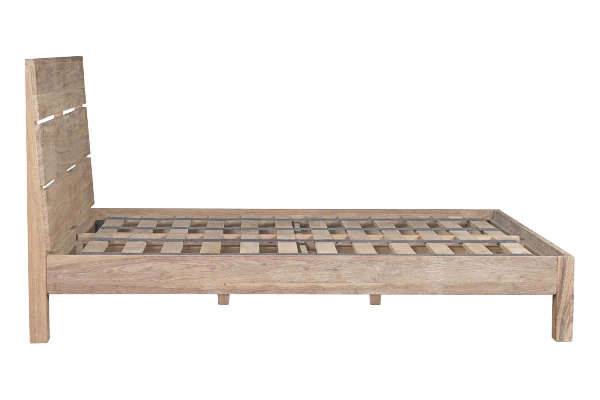 Iya Reclaimed Wood Bed - Natural - Image 7