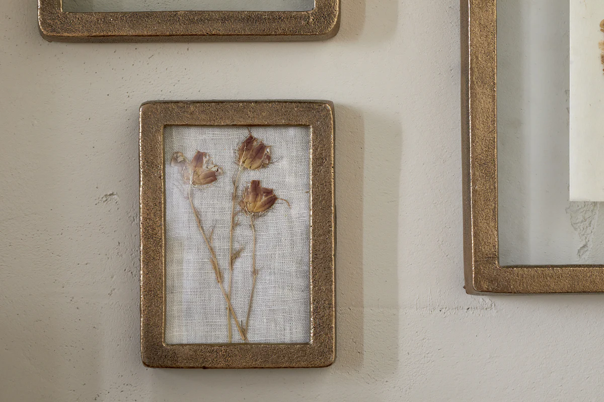 Jahala Wall Hung Photo Frame - Antique Brass - Antique Brass - Large - Image 4