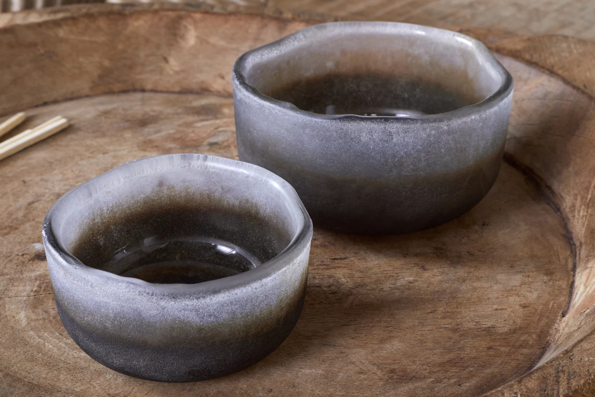 Janka Tealight Holders - Smoked Charcoal (Set of 2) - Image 4