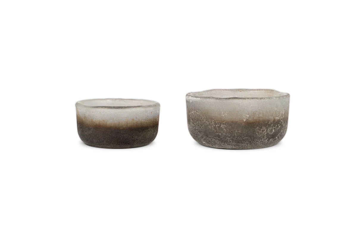 Janka Tealight Holders - Smoked Charcoal (Set of 2) - Image 5