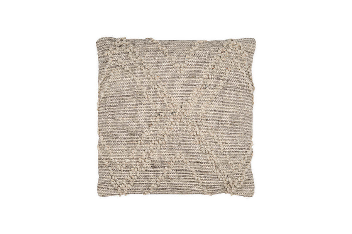 Juliyet Cotton & Wool Cushion Cover - Natural - Image 8