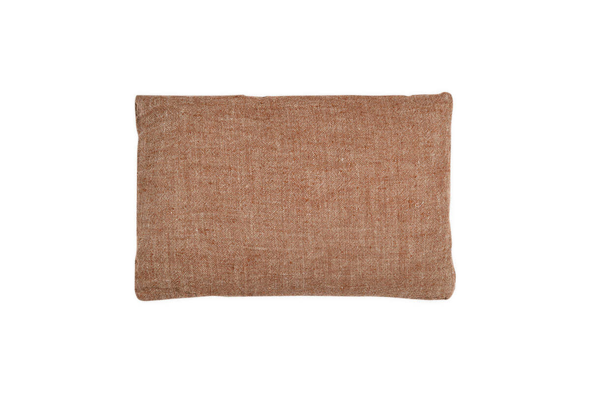 Kana Linen Cushion Cover - Rust - Image 8