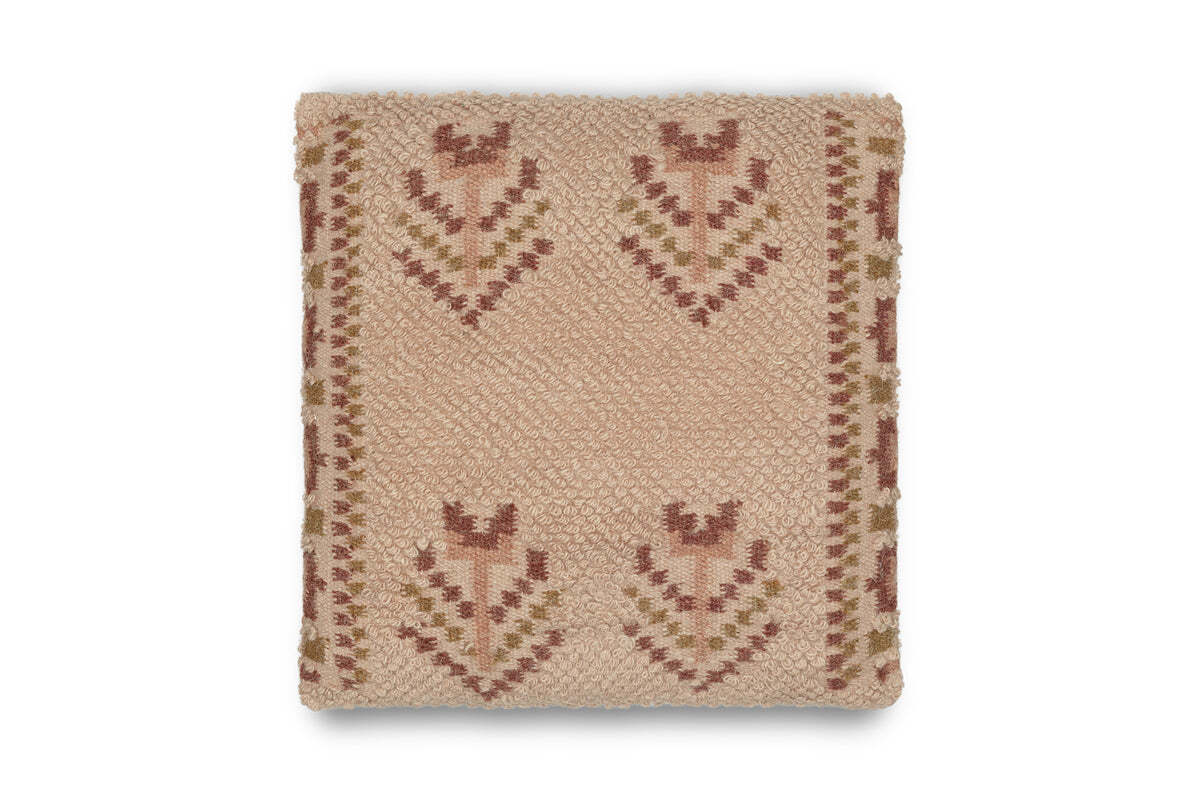 Kandy Wool & Cotton Cushion Cover - Dusty Pink - Image 7