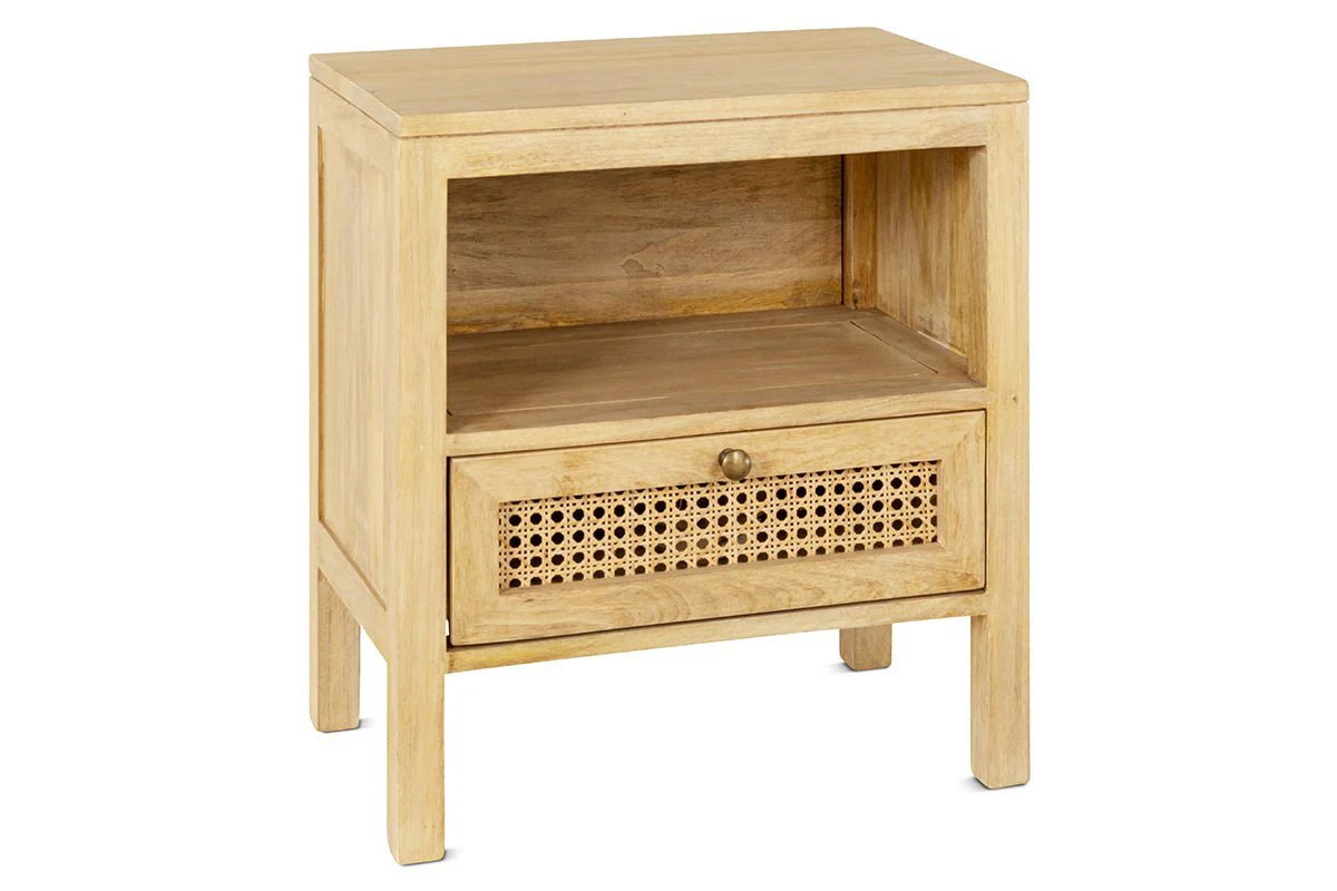 Kanz Mango Wood Bedside Table - Image 8