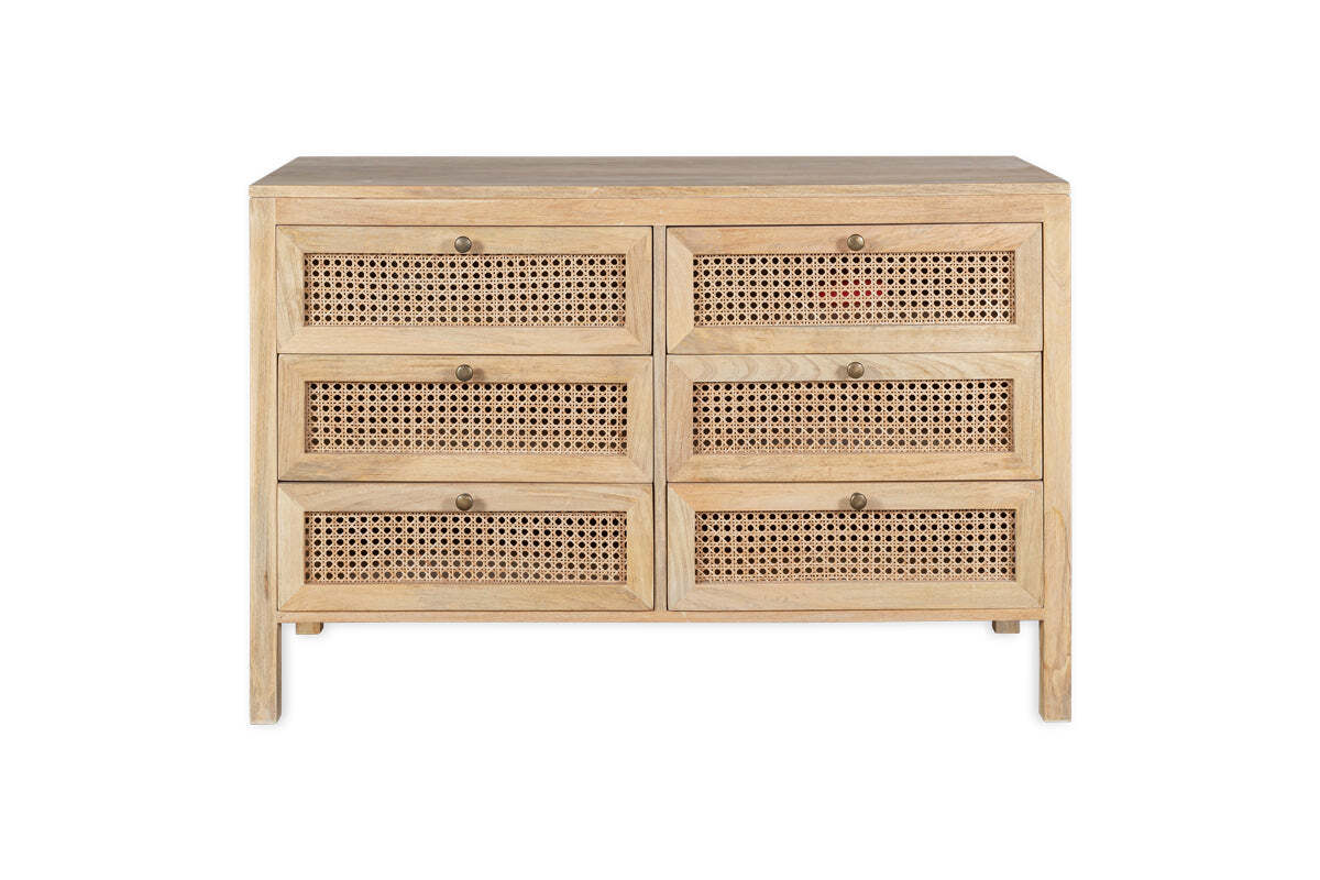 Kanz Mango Wood Chest Of Drawers - Natural - Image 6