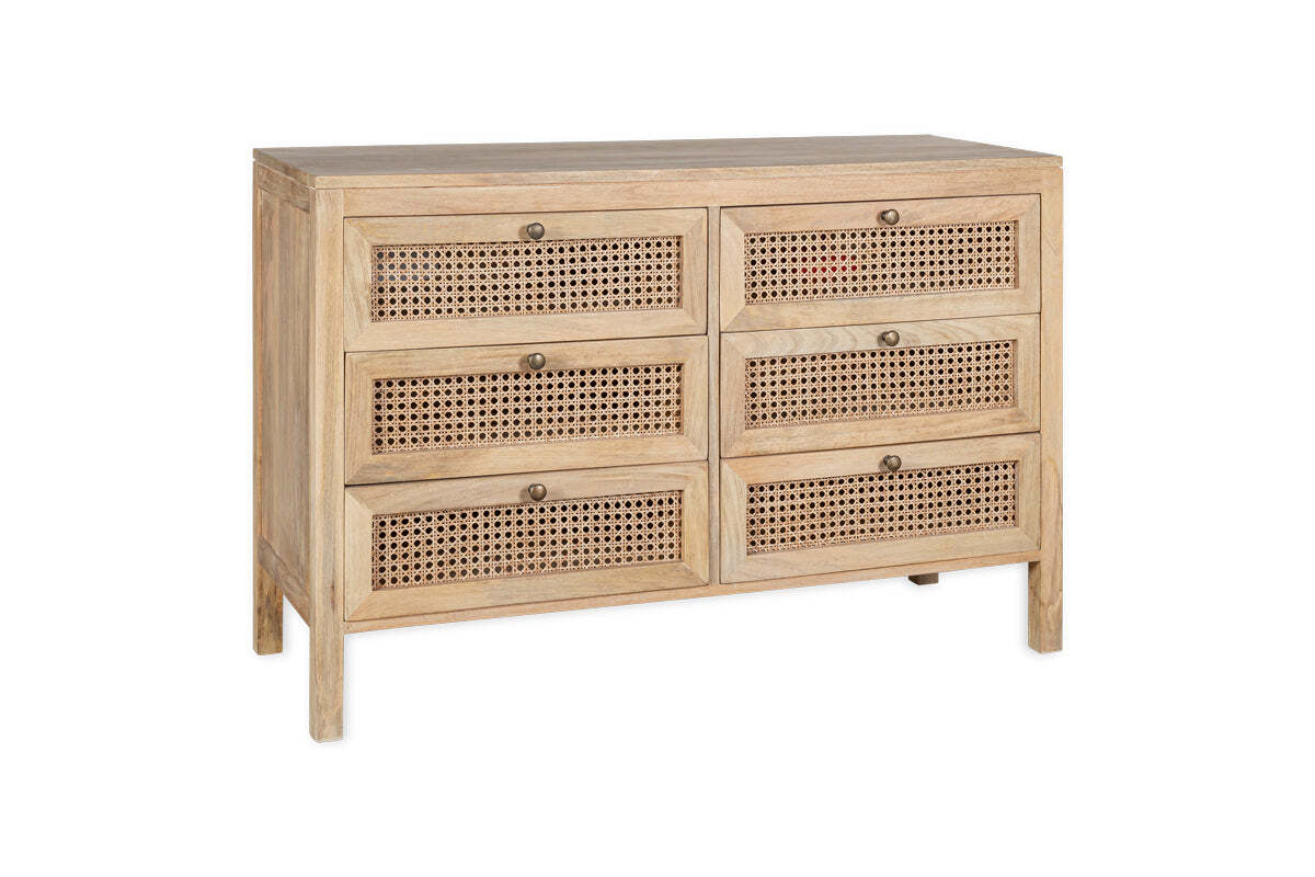 Kanz Mango Wood Chest Of Drawers - Natural - Image 7