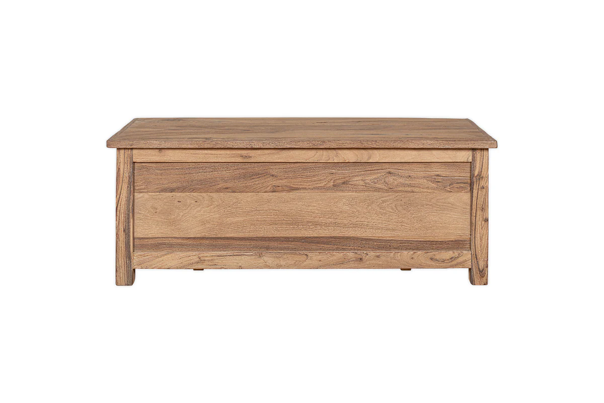 Karadi Reclaimed Wood Storage Bench - Natural - Image 11