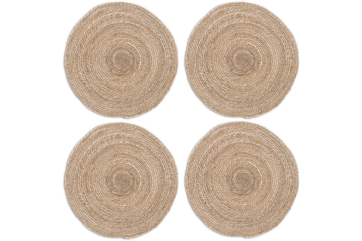Keso Woven Placemats - Natural - (Set of 4) - Image 3