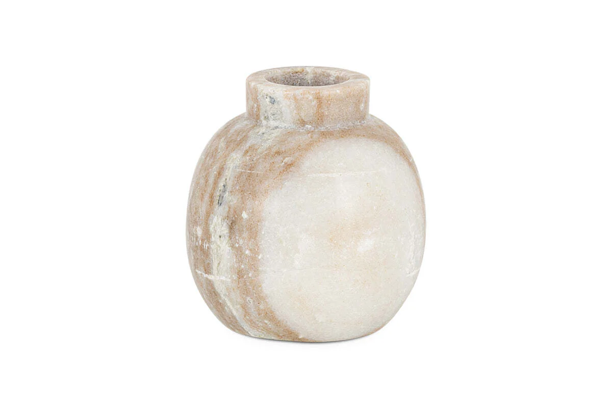 Khari Marble Vase - Grey - Image 5