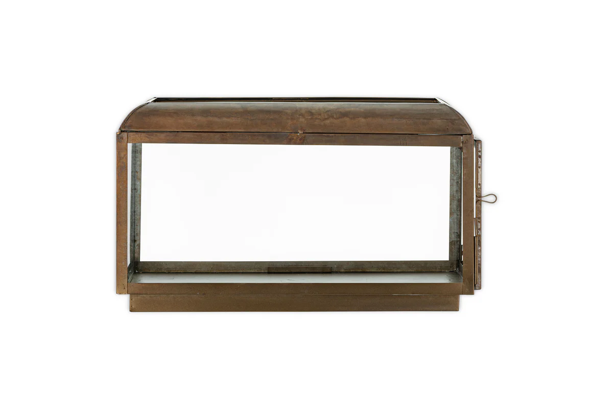 Kiwanda Wide Lantern - Antique Brass - Image 7