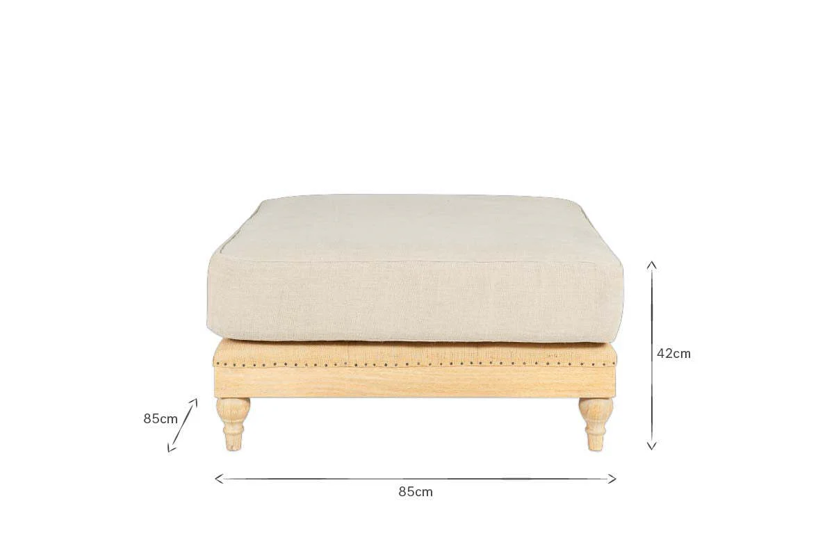 Krissa Modular Sofa - Footstool - Image 5