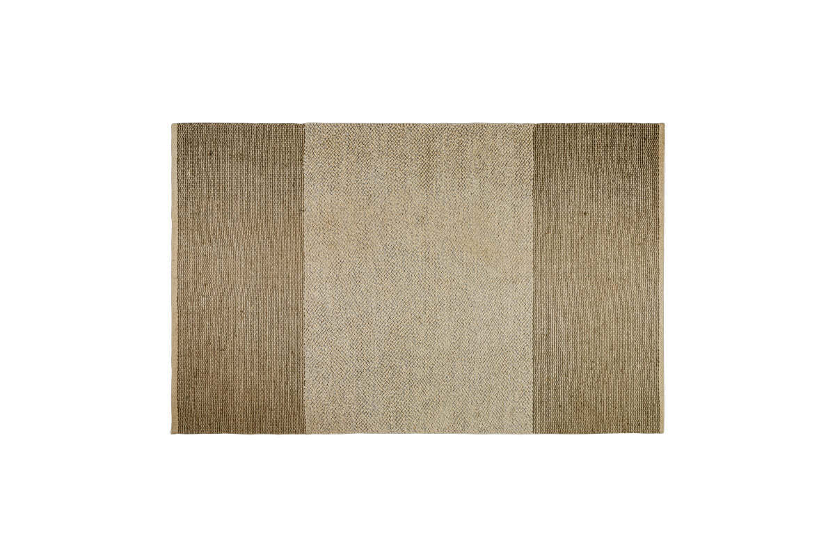 Kufri Jute Rug - Soft Blue & Brown - Image 4