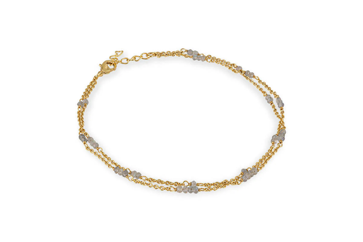 Lavana Anklet - Labradorite - Image 3