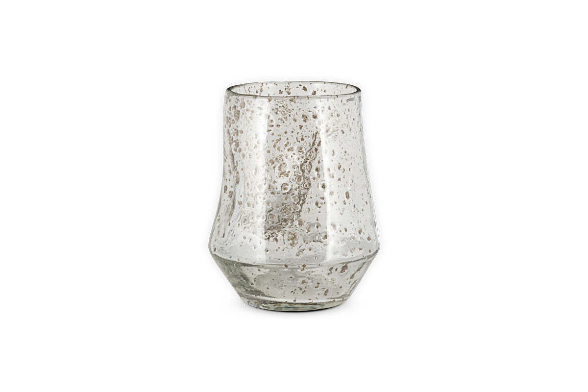 Linora Recycled Glass Tealight Holder - Clear - Image 5