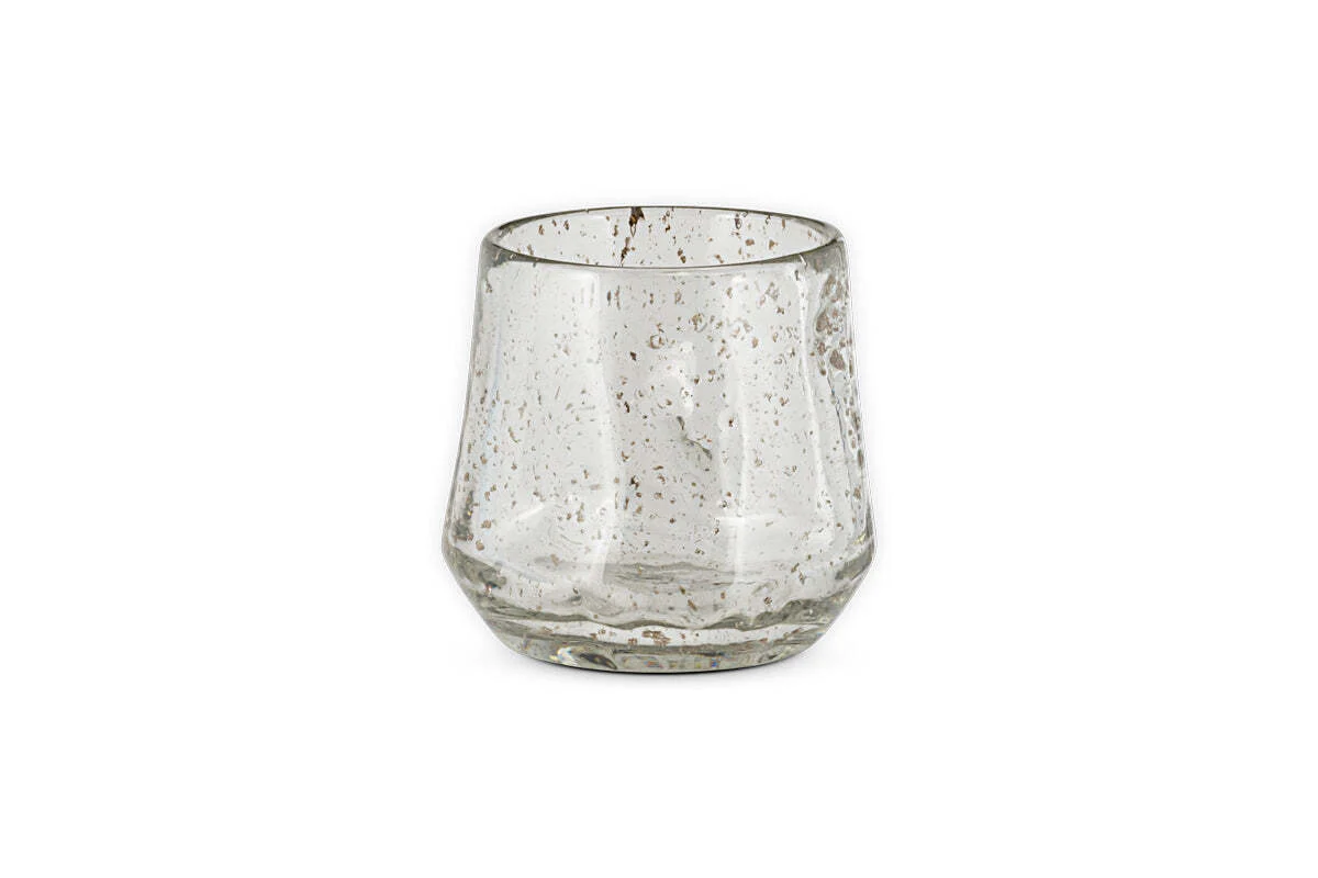 Linora Recycled Glass Tealight Holder - Clear - Image 6