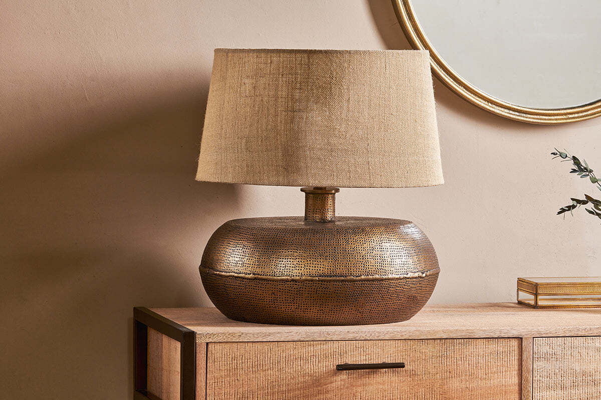 Lumbu Lamp - Antique Brass - Large - Image 4