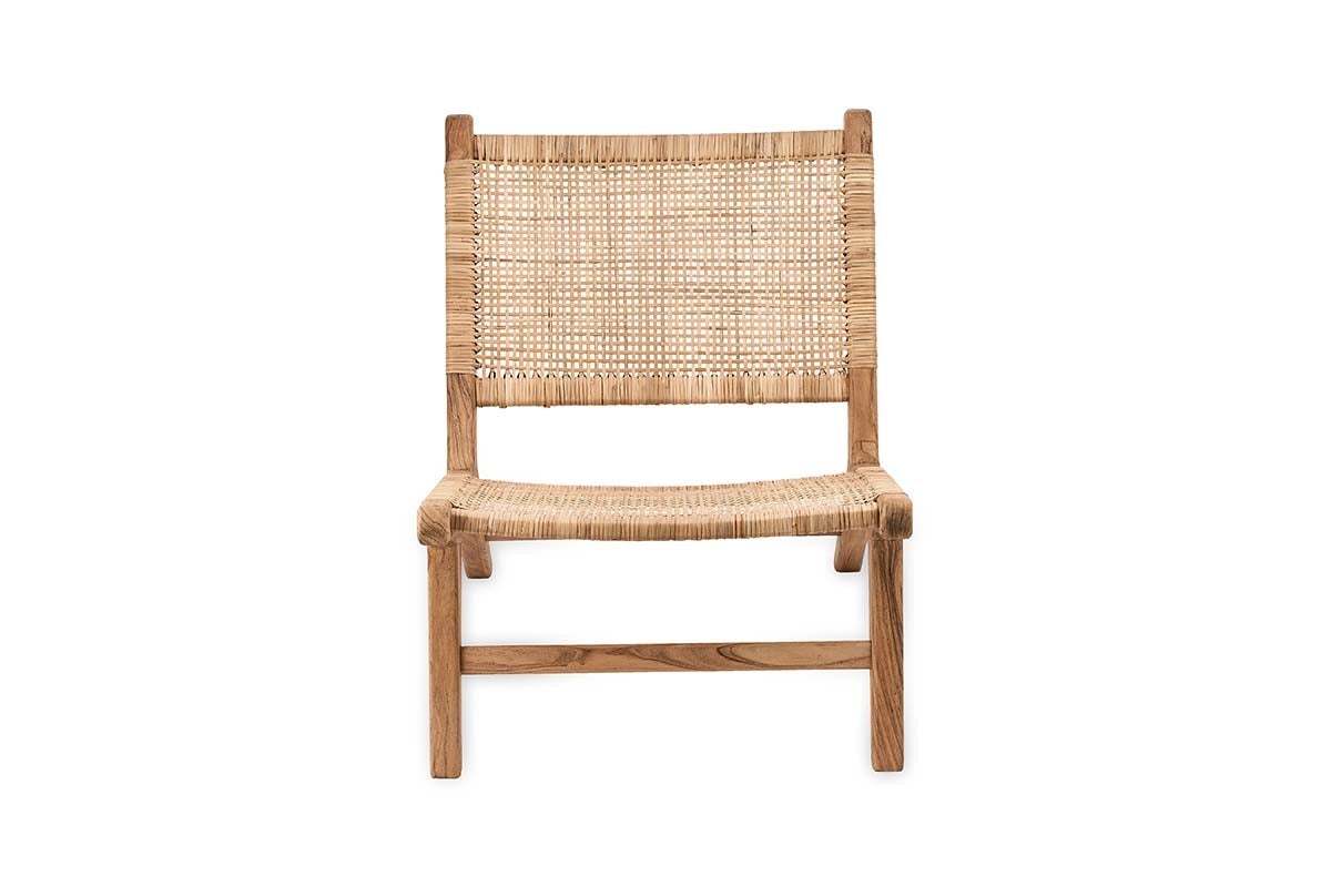 Madrisana Acacia & Rattan Woven Chair - Image 8