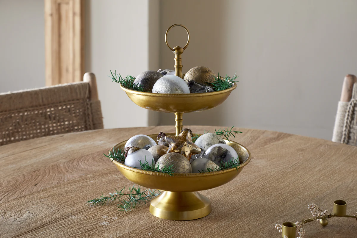 Mahika Stand - Antique Brass - Image 2