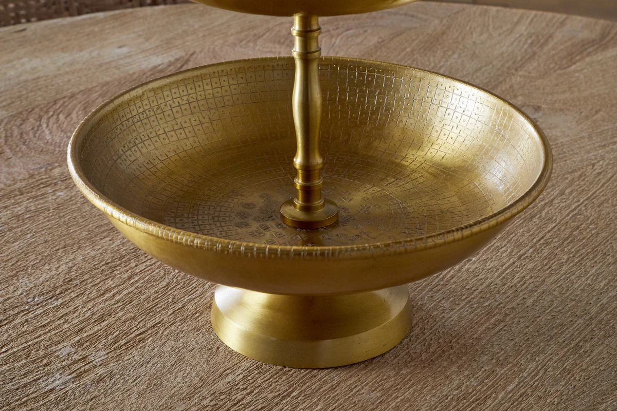 Mahika Stand - Antique Brass - Image 3