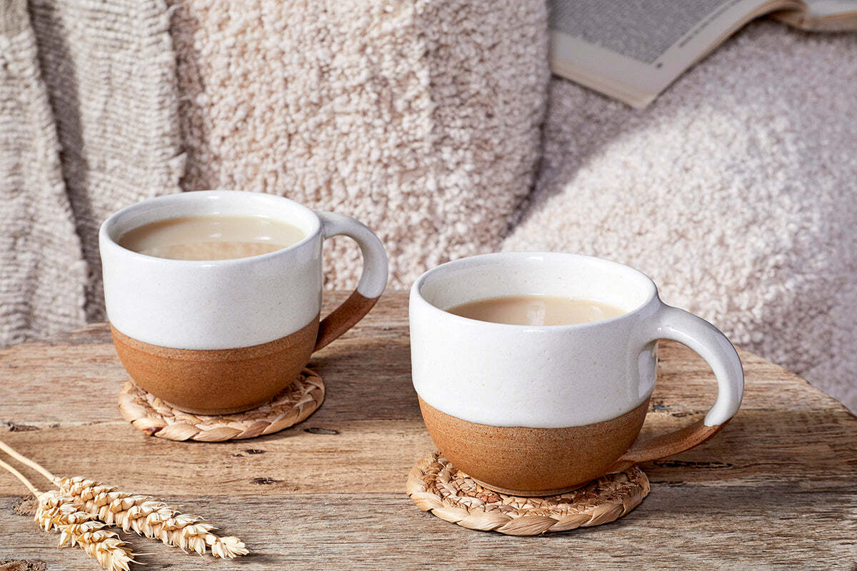 Mali Coffee Mug - White (Set of 2) - Image 2