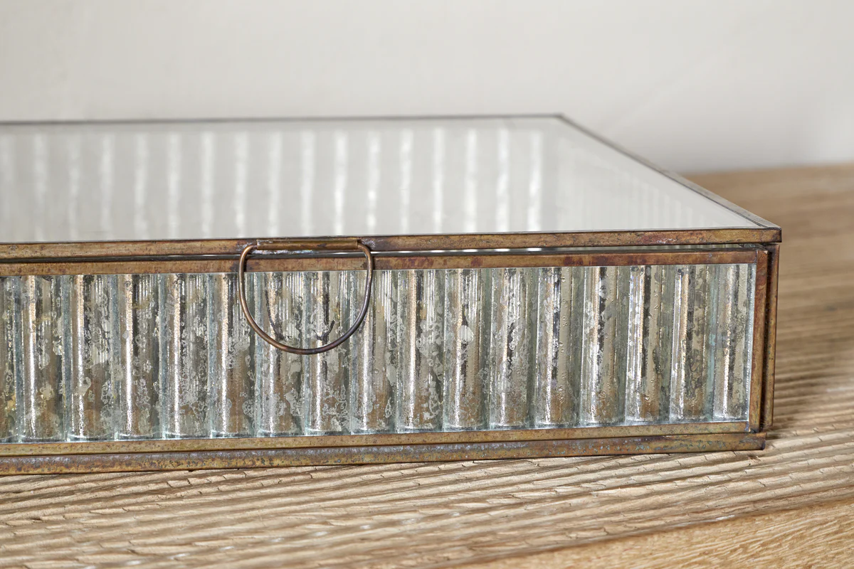 Malita Jewellery Box - Antique Brass - Image 4